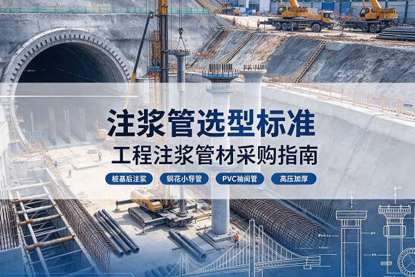 港北注浆管选型标准