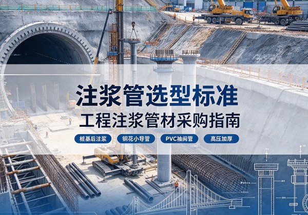 港北注浆管选型标准
